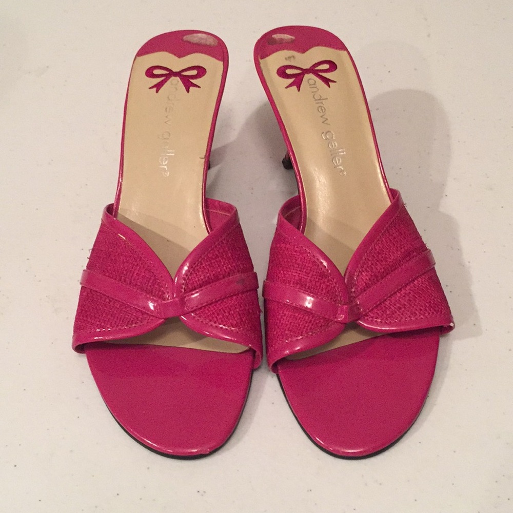 🔥4 for $20Andrew Geller slides shoes